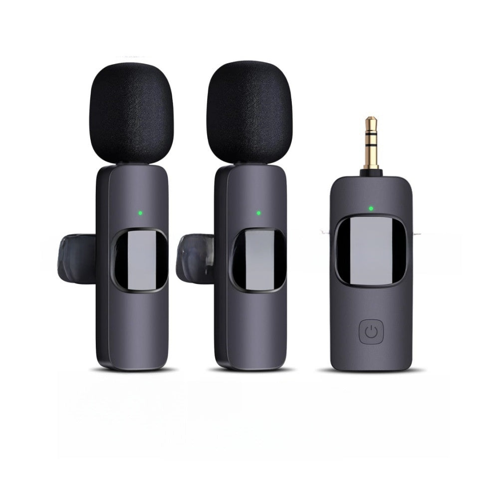K15 Wireless Clip-on Microphone with Noise Reduction