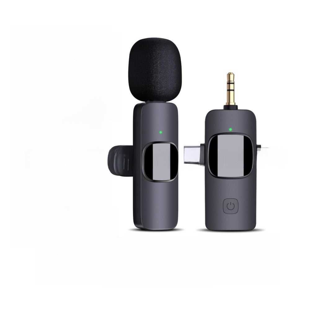 K15 Wireless Clip-on Microphone with Noise Reduction