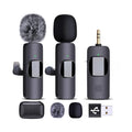 K15 Wireless Clip-on Microphone with Noise Reduction