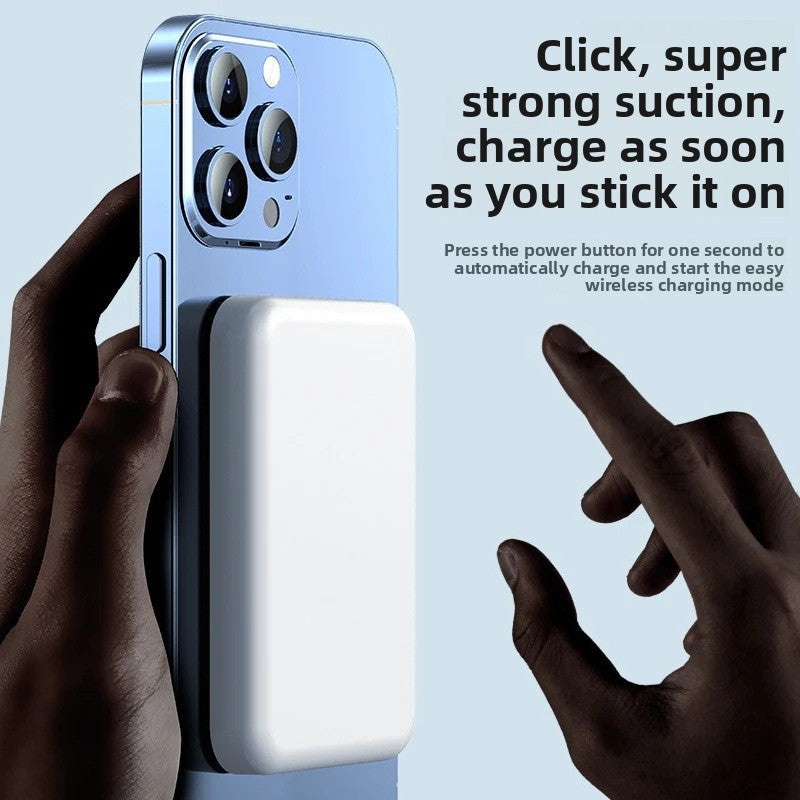 MagSafe Magnetic Power Bank Portable Wireless Charger
